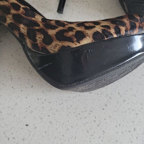 Jessica Paster Cheetah Platform Heels - Picture 4 of 5